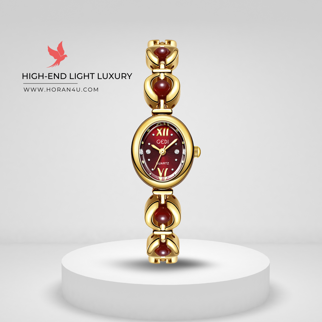 Gedi Signature Beaded Bracelet Watch