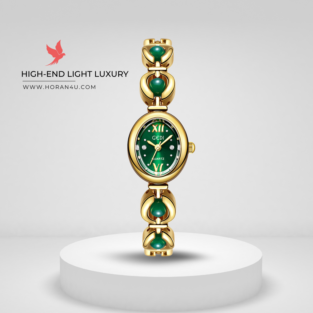 Gedi Signature Beaded Bracelet Watch