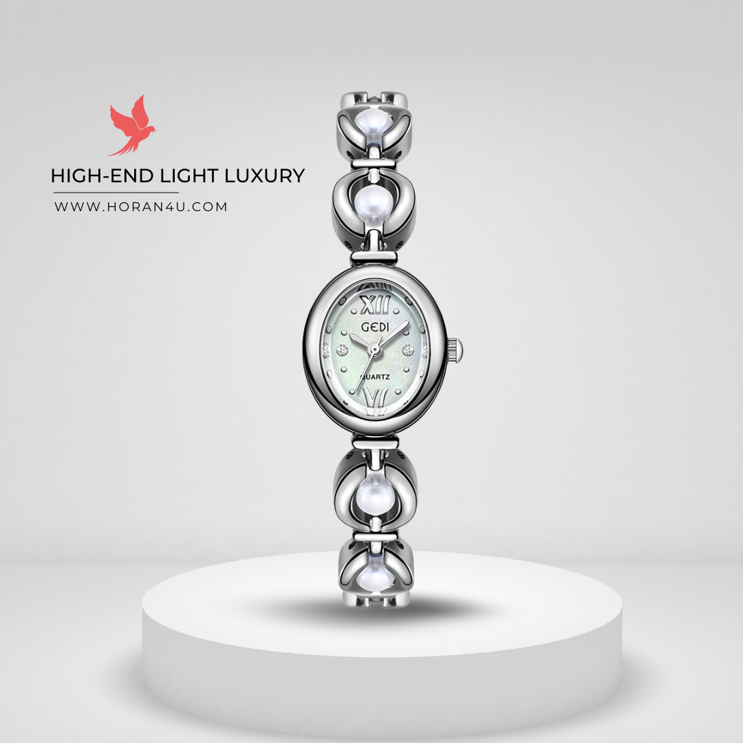 Gedi Signature Beaded Bracelet Watch