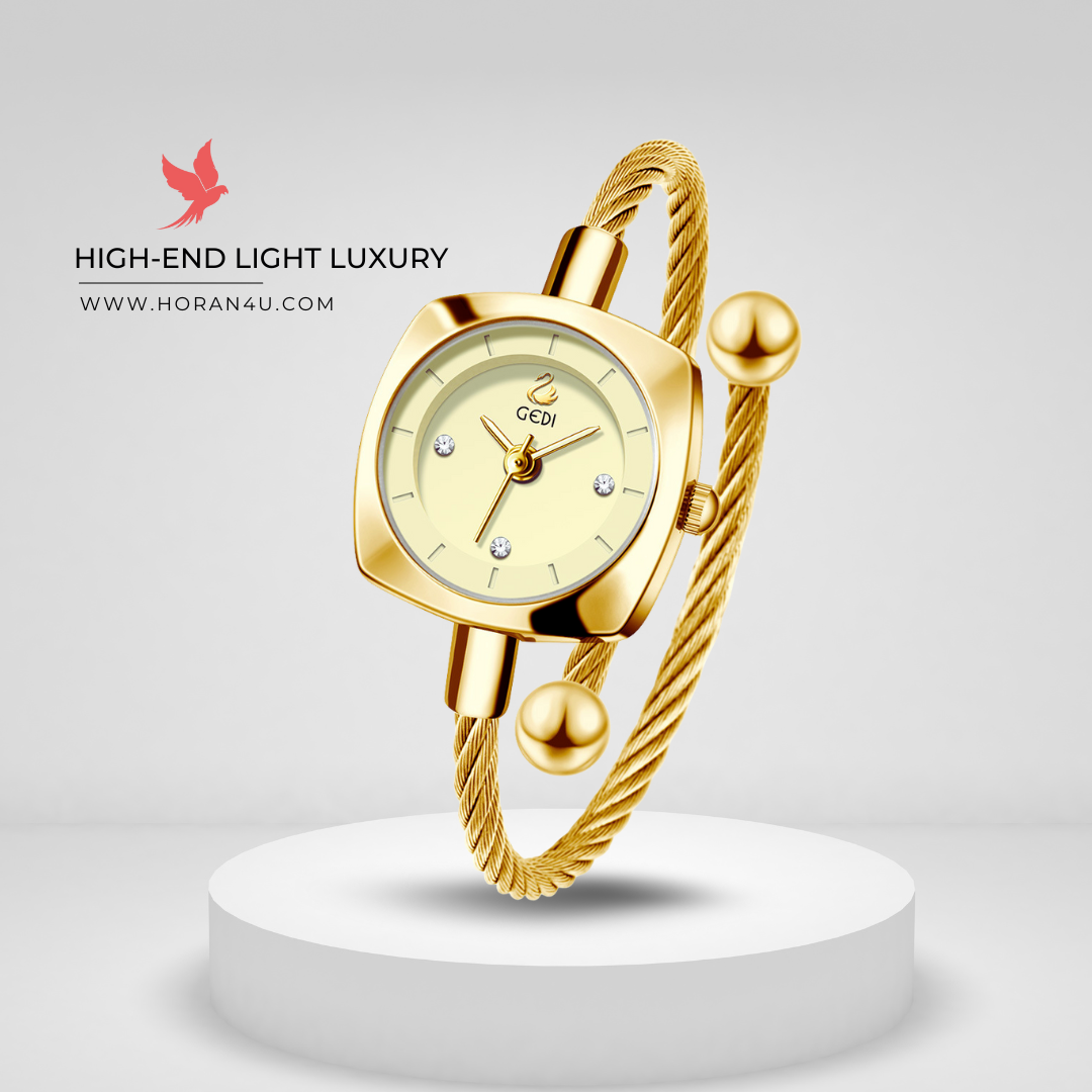 Goldie Exquisite Braided Bracelet Watch