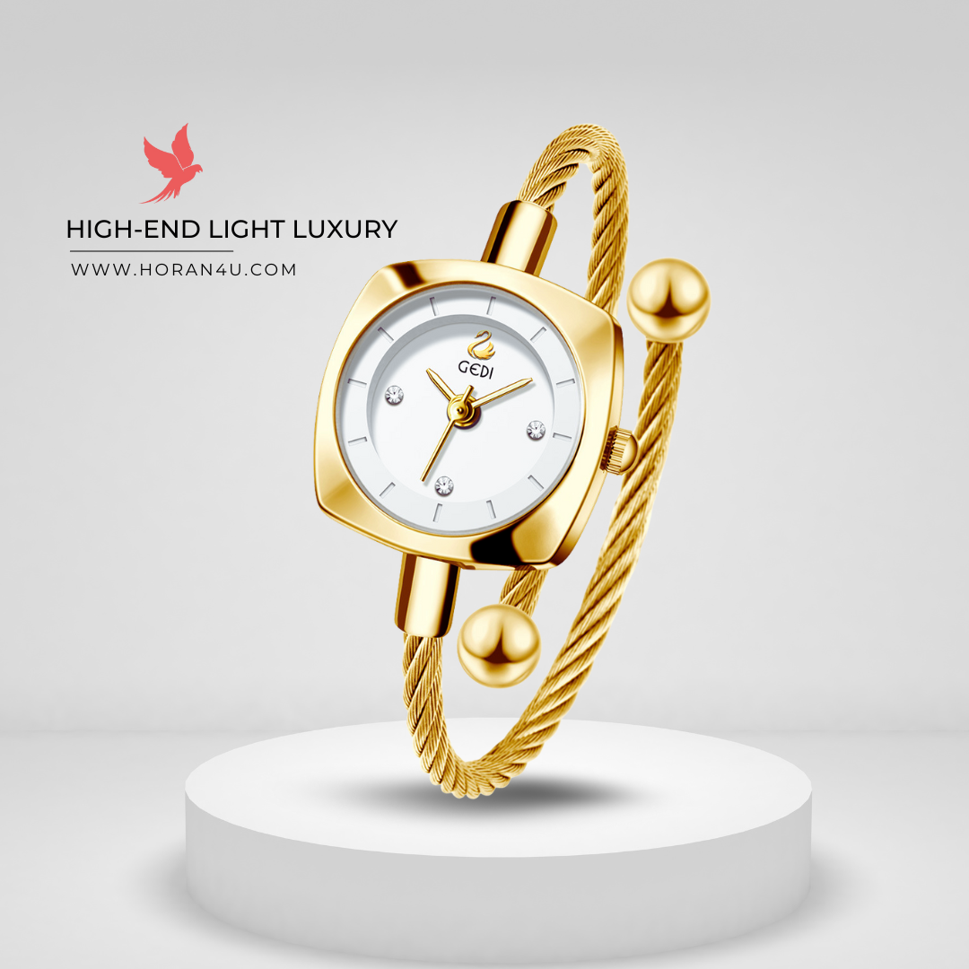 Goldie Exquisite Braided Bracelet Watch