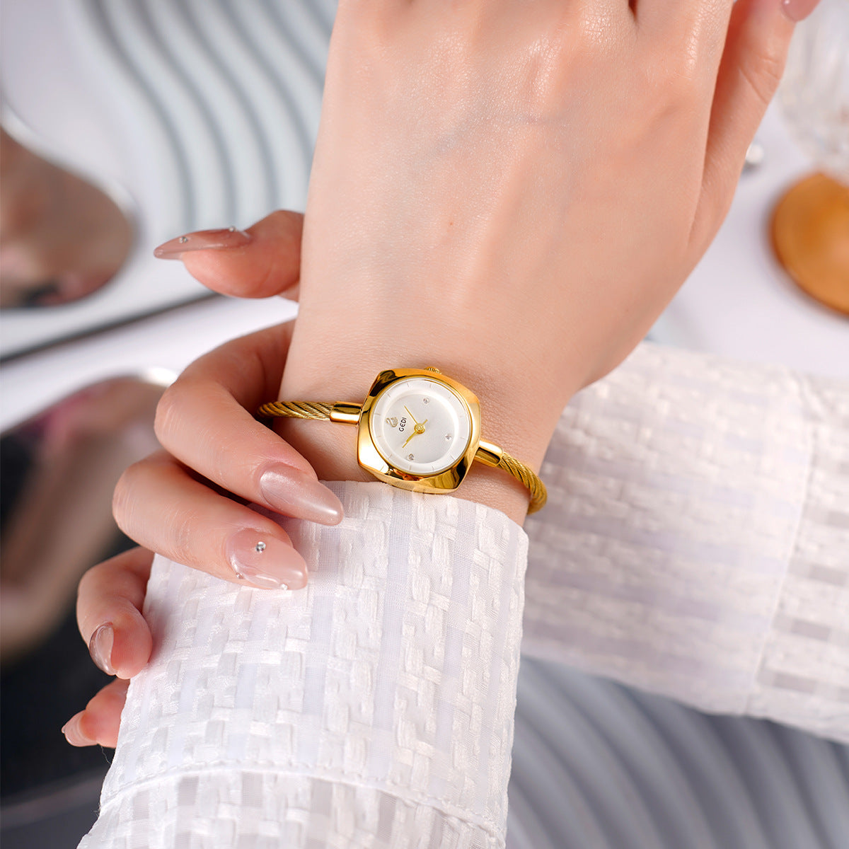 Goldie Exquisite Braided Bracelet Watch