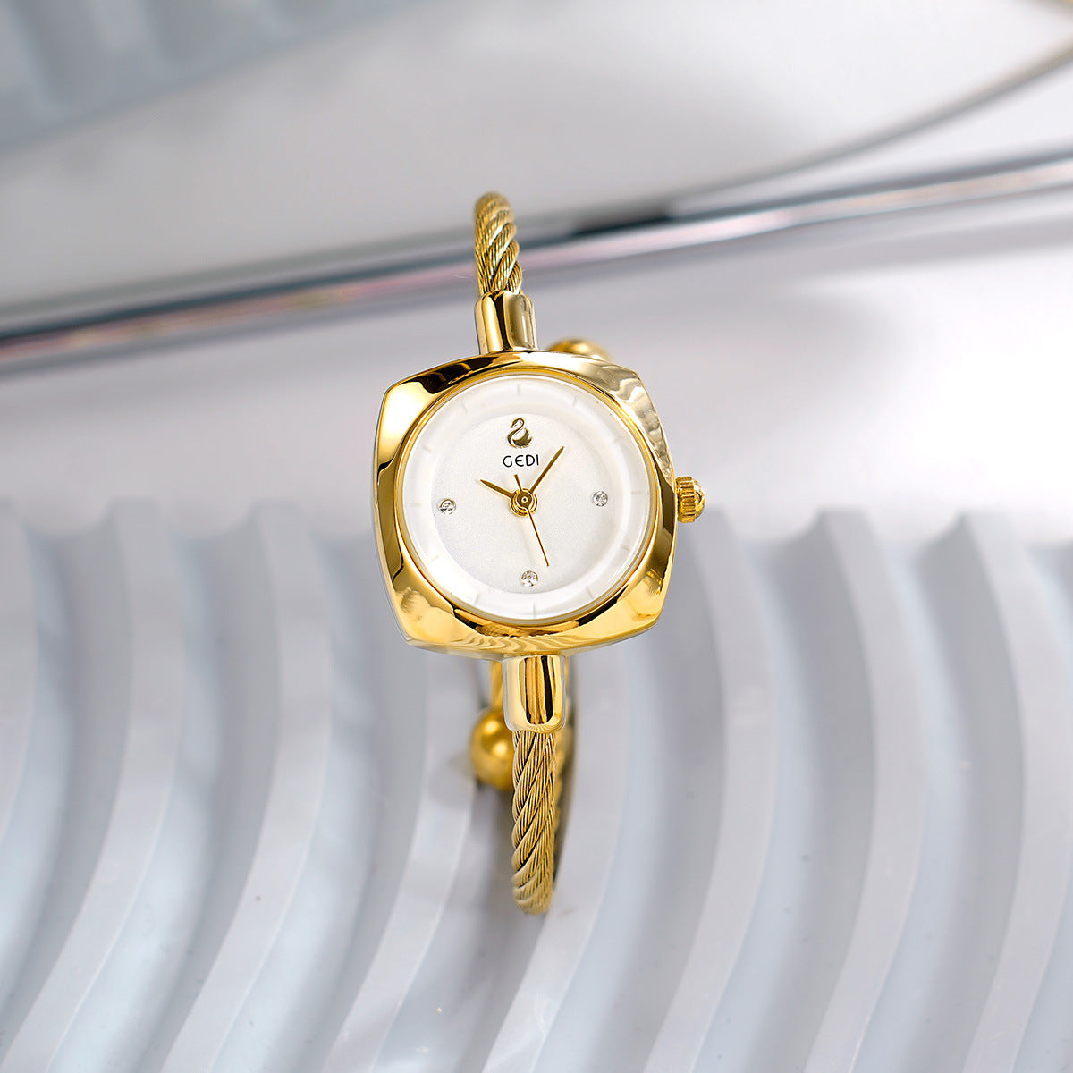 Goldie Exquisite Braided Bracelet Watch